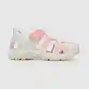 Sandalias Outdoor de Niña Off White/Rosa Talla 33 Colloky