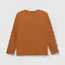 Polera Explore de Niño Pumpkin Talla 2A Colloky