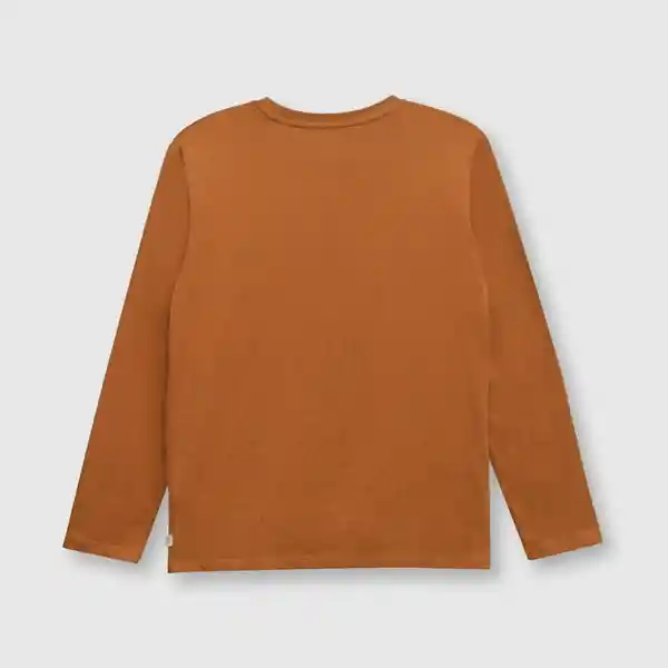 Polera Explore de Niño Pumpkin Talla 2A Colloky