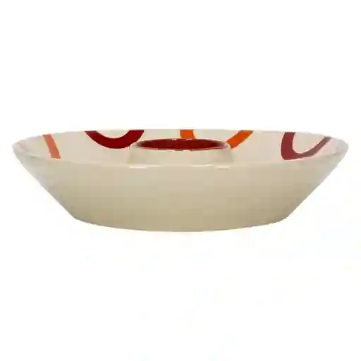 Bowl Con División Para Salsa Casaideas
