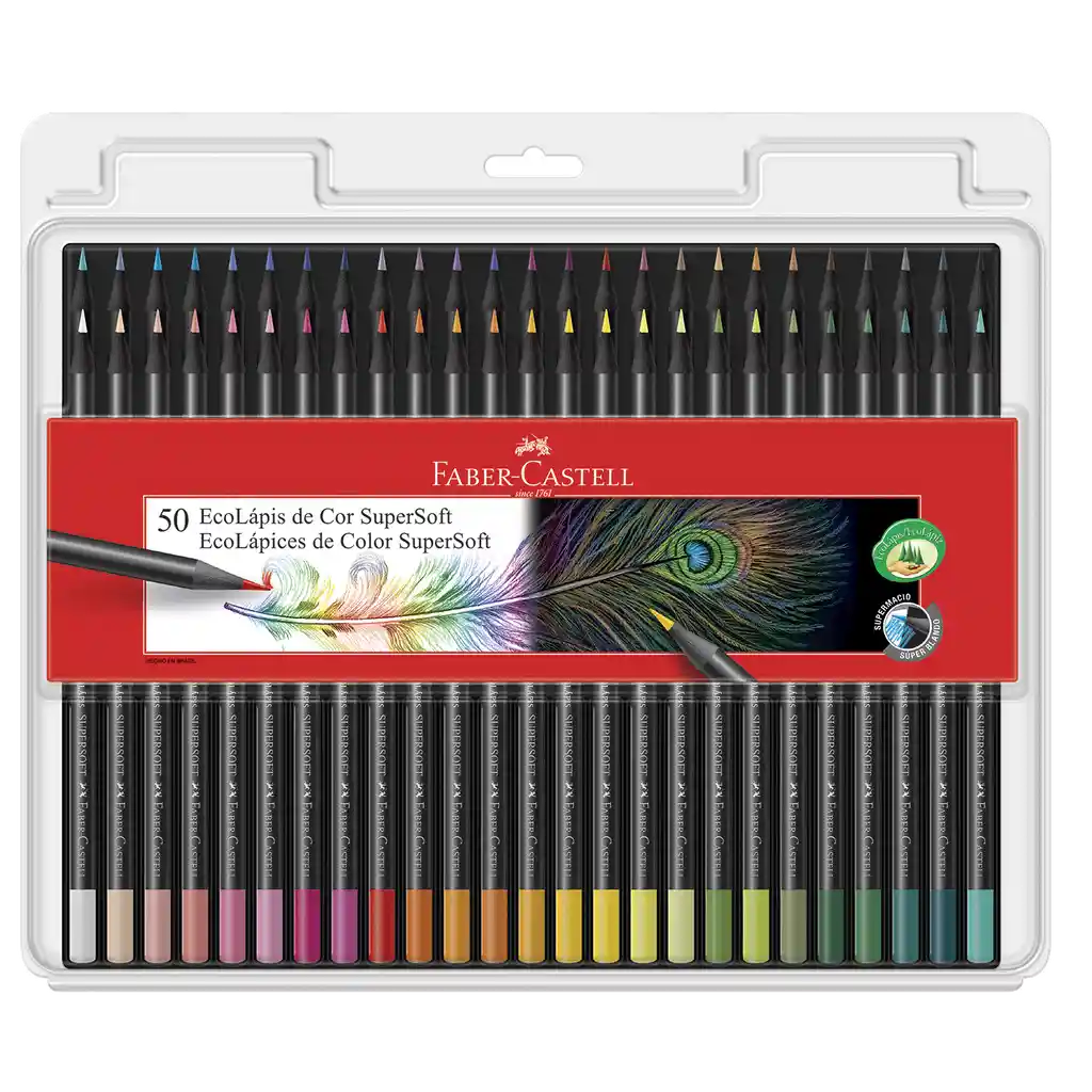 Faber Castell Estuche Ecolápices de Colores Supersoft