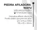 Wayu Piedra Afiladora