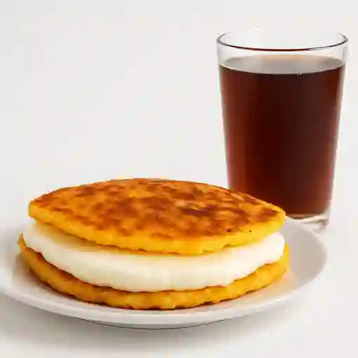 Cachapa con Queso Mas Bebia