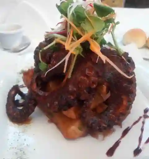 Pulpito Asado con Aji Panca Especial