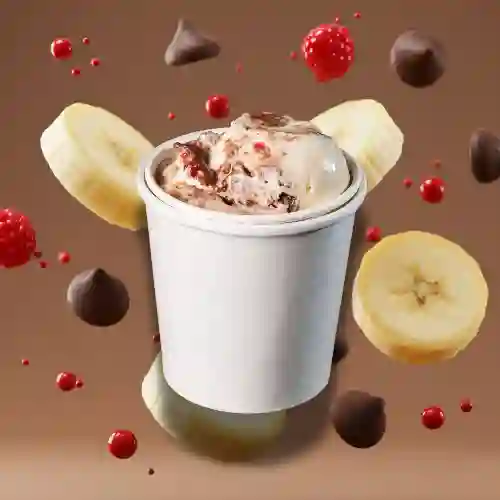 Gelato de Banana Split