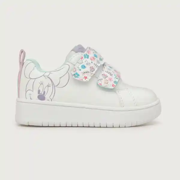 Zapatillas Urbana Disney Minnie Niña Blanco Talla 25 Opaline