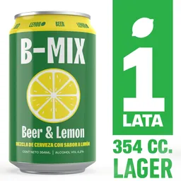 B-Mix Cerveza de Limón 354 ml