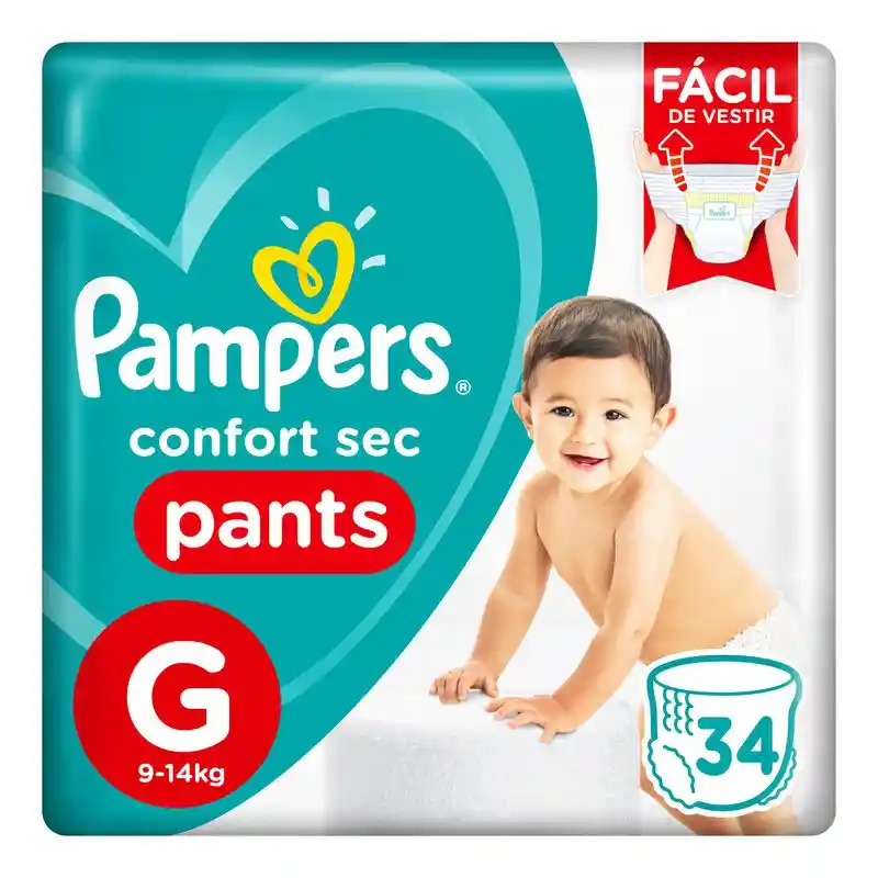 Pampers Panal Confort Sec Pants G34