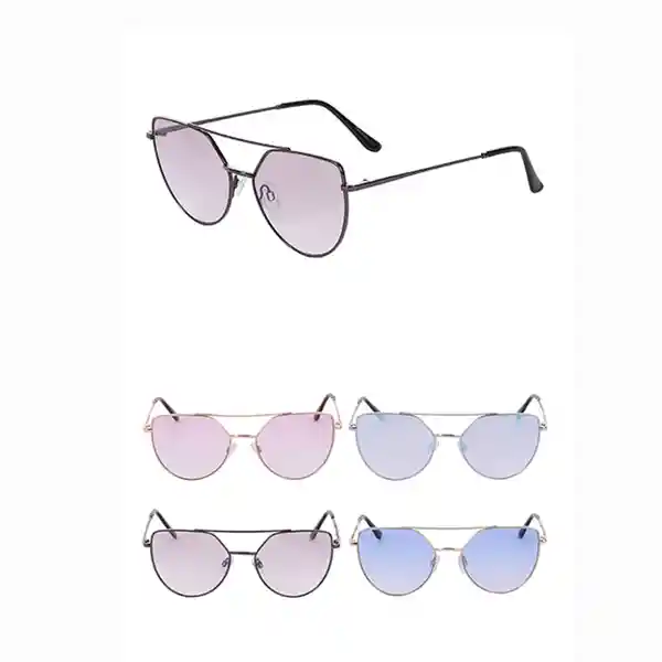 Lentes de Sol Para Mujer Marco Grande Multicolor Miniso