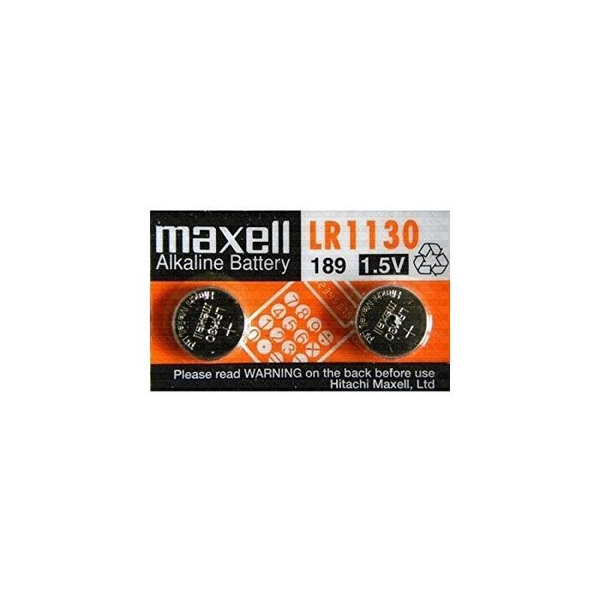 Pila Maxell Lr1130 X 3 Unidades 189 1.5v Alcalina Boton