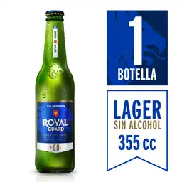 Royal Guard Cerveza Cero Lager 355 cc