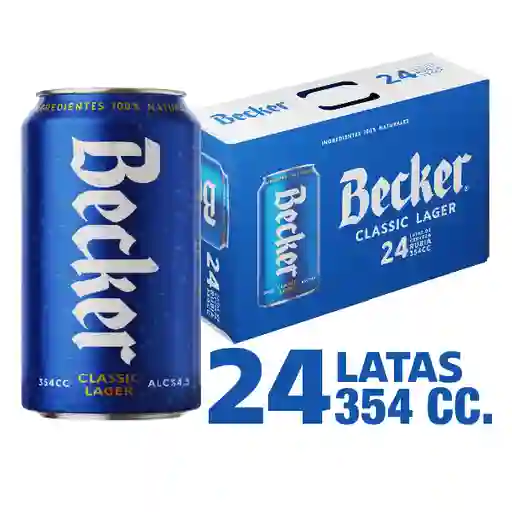 Becker Pack de Cerveza Estilo Lager