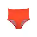 Bikini Calzón Pin up Clásico Coral Talla S Samia