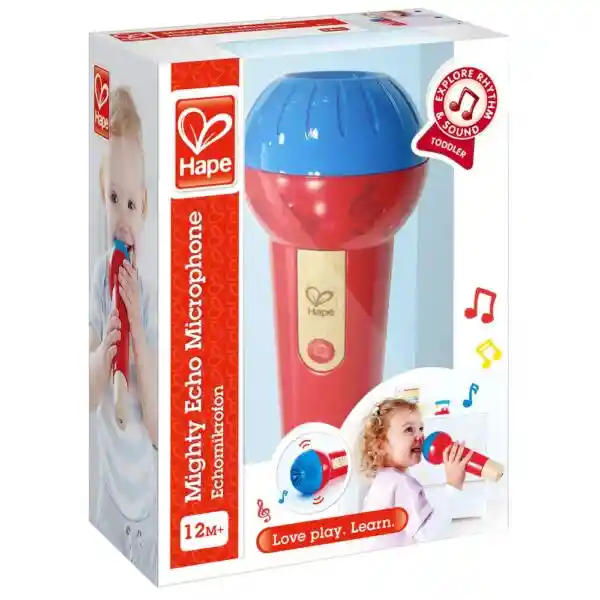Hape Micrófono Mighty Echo E0337