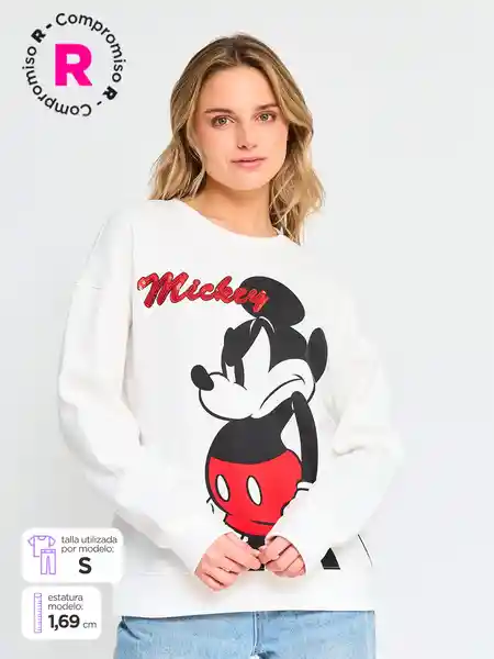 Disney Polerón Ecru XL