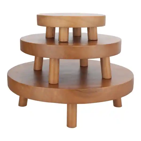 Base Para Maceta de Madera 30 x 11 cm Casaideas