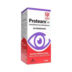 Protears Solución Oftálmica Esteril Sin Preservantes