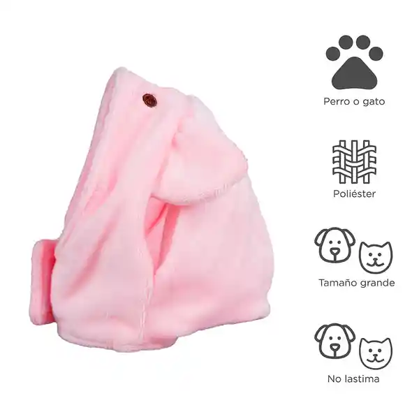 Gorro Para Mascota Grande Con Forma de Cerdito Miniso