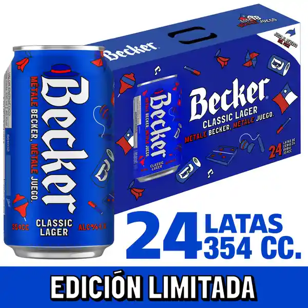 Becker Estilo Lager 24 x 354 cc