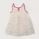 Vestido Moños Esencial Frutilla de Niña Talla 6M Opaline
