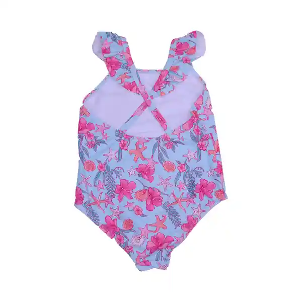 Traje de baño Niña Celeste Pillin 6 a