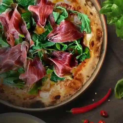 Pizza Jamón Serrano Rúcula