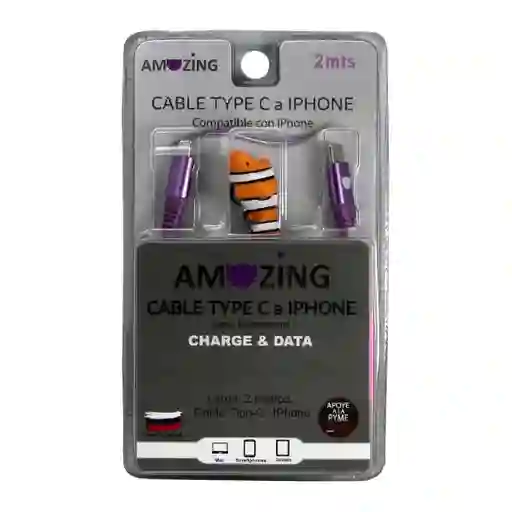 Cable Tipo-C iPhone 2 m + Protector