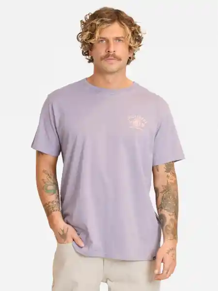 Maui Polera Manga Corta Morado M 5P180MV