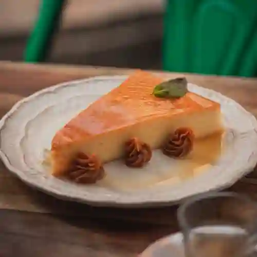 Flan Casero con Dulce de Leche