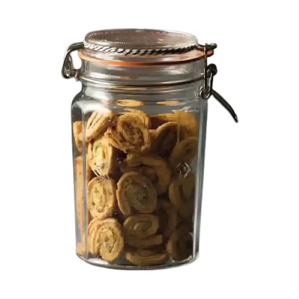 Kilner Frasco Faceteado Con Cierre Clip 0.95 L