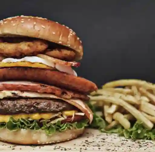 Hamburguesa Rey de Plata
