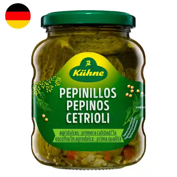 Kühne Pepinillo Cetrioli Agridulce Drenado