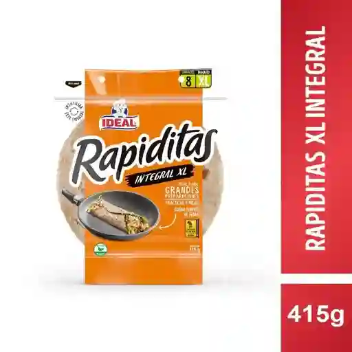 Rapiditas Tortilla Ideal Integral XL