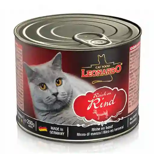 Leonardo Alimento Húmedo Para Gatos Ternera