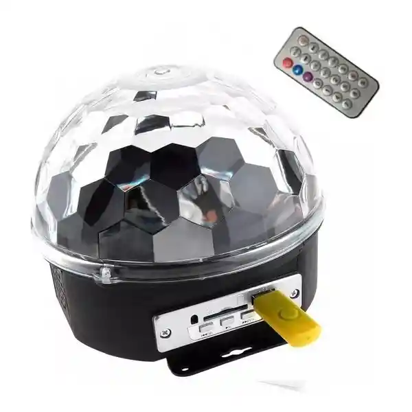 Efecto Bola Led Mp3 + Pendrive