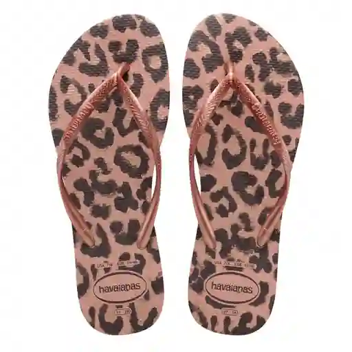 Havaiana Slim Animals Fc Rosa Rosa 35-36