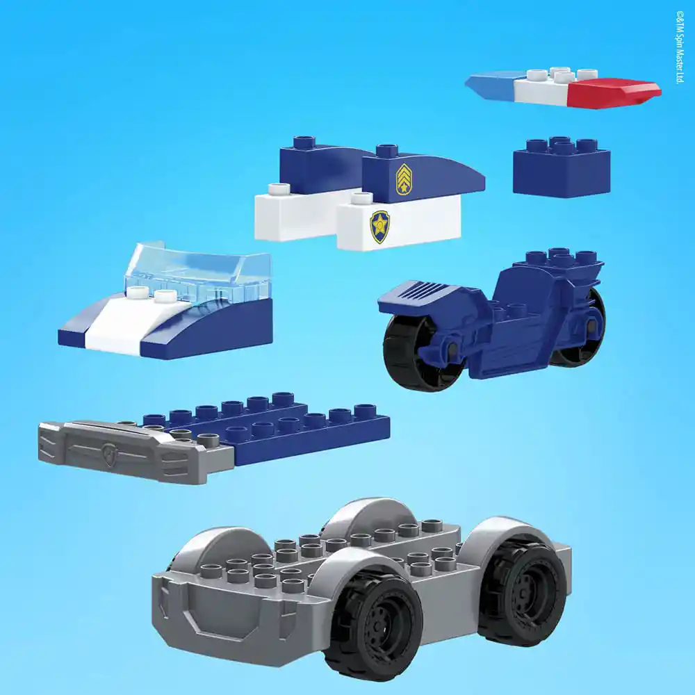 Mega Bloks Paw Patrol The Movie Auto De Polícia De Chase
