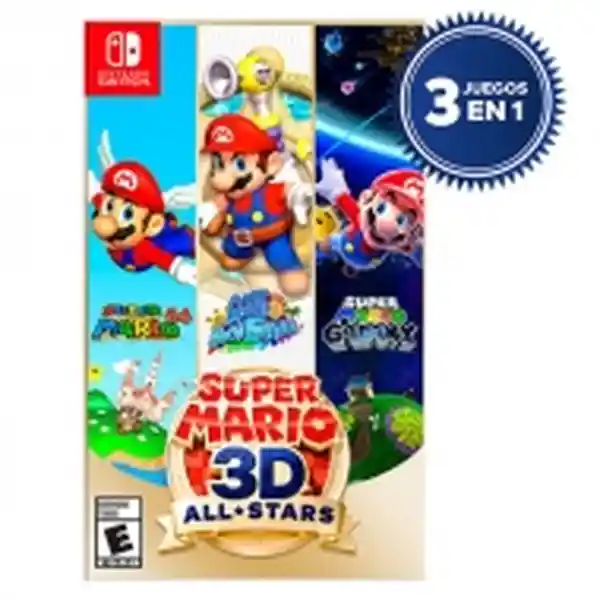 Nintendo Videojuego Super Mario 3D All Stars Switch