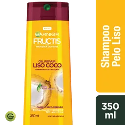 Garnier-Fructis Shampoo Oil Repair para Pelo Liso Aroma a Coco