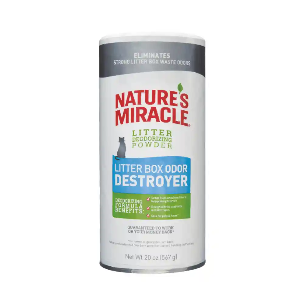 Natures Miracle Alimento Para Gato Litter Box Odor Destroyer