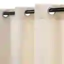 Set Cortina Texturada Ojetillo 140 x 240 cm Casaideas