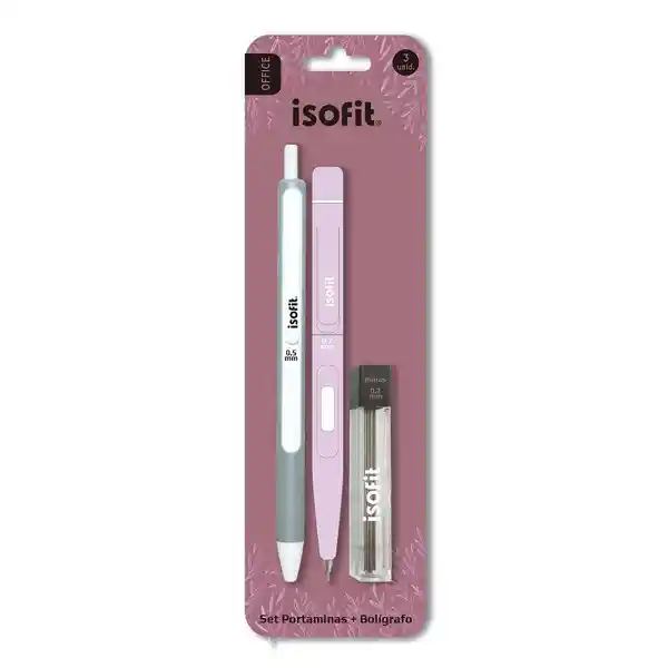 Isofit kit Portaminas + Bolígrafo + 0.7 Mm