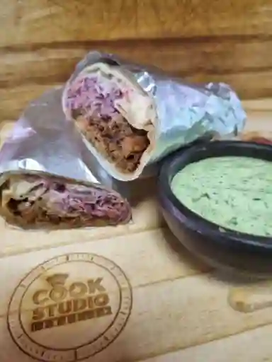 Wrap de Pulled Pork