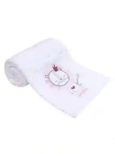 Bambino Frazada Bordada Niña Coral