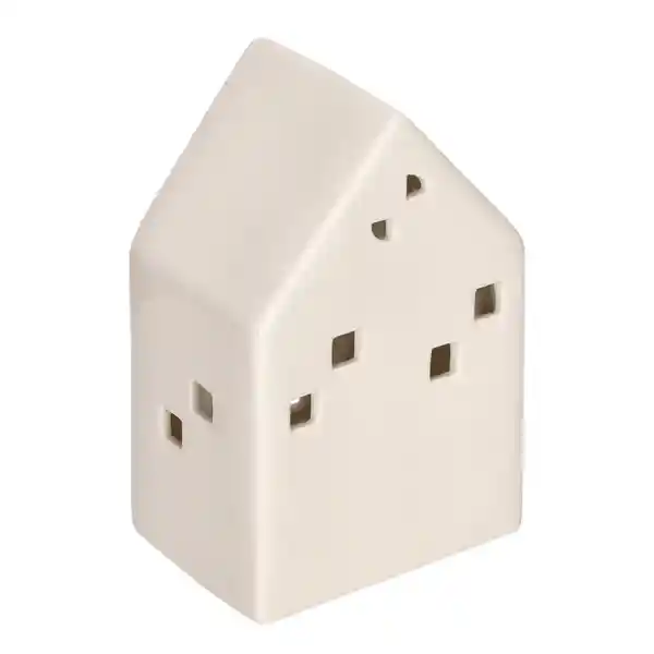 Adorno de Cerámica Navideño Con Luz Led 97 x 7 x 15 cm Casaideas