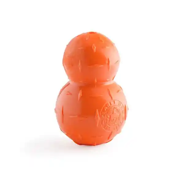 Planet Dog Pelota Para Perro Doble Diamond Naranja Small