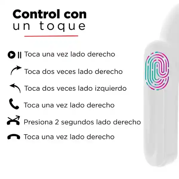 Miniso Audífonos Inalámbrico Blanco