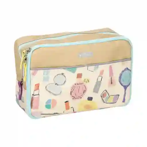 Cosmetiquero Con Estampado 23 x 9 x 15 cm Casaideas