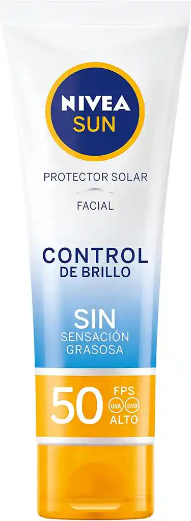 Nivea : Protector Solar Facial Sun Toque Seco Piel Grasa