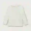 Polera Explorador de Niño Blanco Talla 9M Opaline